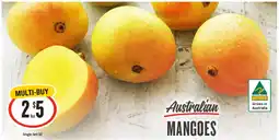 IGA Australian mangoes offer
