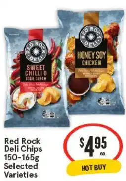 IGA Red Rock Deli Chips Selected Varieties offer
