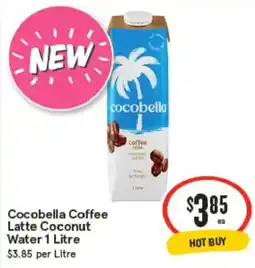 IGA Cocobella Coffee Latte Coconut Water offer