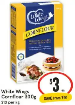 IGA White Wings Cornflour offer