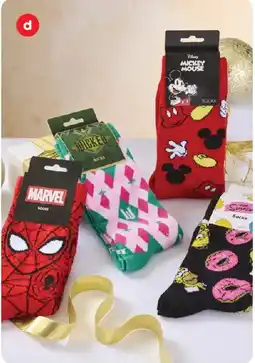 Coles Christmas Socks Licensed offer