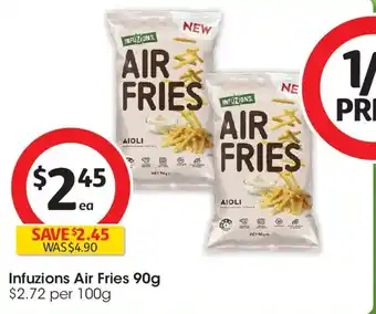 Coles Infuzions Air Fries offer