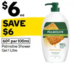 Woolworths Palmolive Shower Gel offer