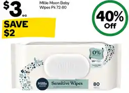 Woolworths Millie Moon Baby Wipes offer