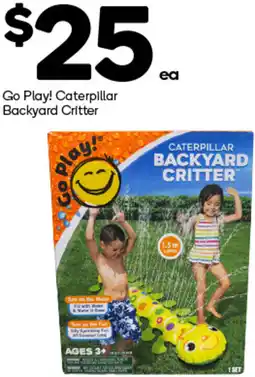 Woolworths Go Play! Caterpillar Backyard Critter offer