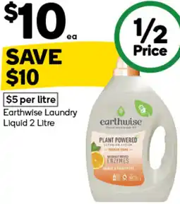 Woolworths Earthwise Laundry Liquid offer