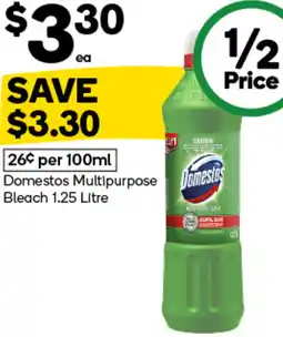Woolworths Domestos Multipurpose Bleach offer