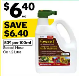 Woolworths Seasol Hose On offer