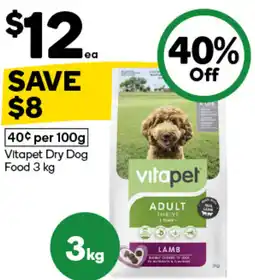 Woolworths Vitapet Dry Dog Food offer