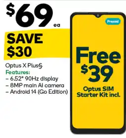 Woolworths Optus X Plus§ F offer