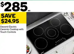 Woolworths Devanti Electric Ceramic Cooktop with Touch Controls offer