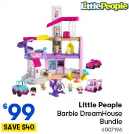 Woolworths Little People Barbie DreamHouse Bundle offer