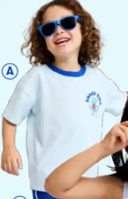 Woolworths Kids Back Print Ringer Tee offer