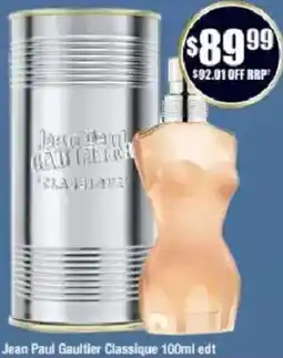 Chemist Warehouse Jean Paul Gaultier Classique edt offer