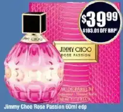 Chemist Warehouse Jimmy Choo Rose Passion edp offer