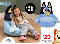 Toymate Bluey Plush Chair offer