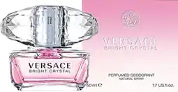 Discount Drug Stores Versace Bright Crystal Eau De Toilette 50mL offer