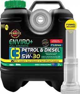 Autopro Penrite Enviro+ C3 5W-30 7L offer