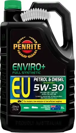 Autopro Penrite Enviro+ EU 5W-30 5L offer
