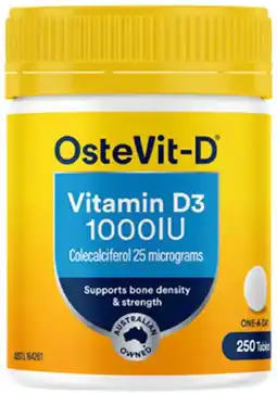 Discount Drug Stores OsteVit-D Vitamin D3 1000IU 250 Tablets offer