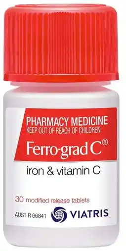 Discount Drug Stores Ferro-grad C Iron + Vitamin C 30 MR Tablets offer