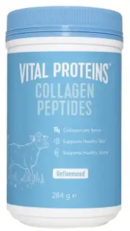 Discount Drug Stores Vital Proteins Collagen Peptides Powder Unflavoured 284g offer