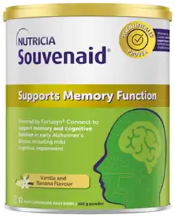 Discount Drug Stores Souvenaid Powder Vanilla & Banana Flavour 360g offer