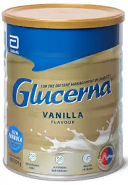 Discount Drug Stores Glucerna Vanilla Flavour Powder 850g offer