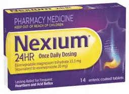 Discount Drug Stores Nexium 24HR Heartburn and Acid Reflux Relief 14 Tablets offer