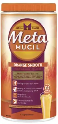 Discount Drug Stores Metamucil Orange Smooth 673g offer
