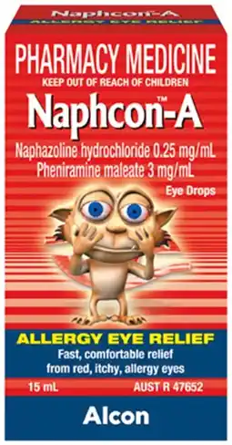 Discount Drug Stores Naphcon-A Allergy Relief Eye Drops 15mL offer