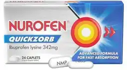 Discount Drug Stores Nurofen Quickzorb 24 Caplets offer