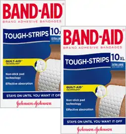 Discount Drug Stores Band-Aid Tough-Strips Extra Large 10 Pack offer