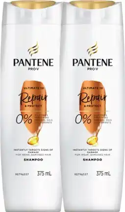 Discount Drug Stores Pantene Ultimate 10 Repair & Protect Shampoo 375mL offer