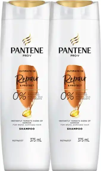 Discount Drug Stores Pantene Ultimate 10 Repair & Protect Shampoo 375mL offer