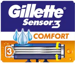 Discount Drug Stores Gillette Sensor 3 Comfort Disposable Razors 8 Pack offer