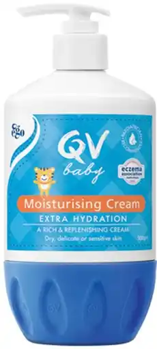 Discount Drug Stores QV Baby Moisturising Cream 500g offer