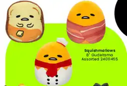 Toymate Squishmallows 8 Gudetama Assorted offer