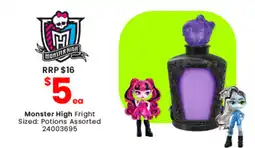 Toymate Monster High Fright Sized Potions Assorted offer