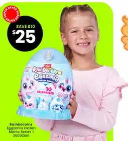 Toymate Rainbocorns Eggzania Frozen Mania Series 1 offer