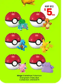 Toymate Mega Construx Pokemon Evergreen Poke Ball Collection offer