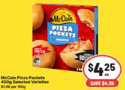 IGA McCain Pizza Pockets offer