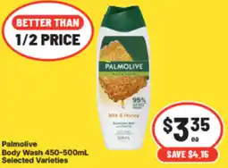 IGA Palmolive Body Wash offer