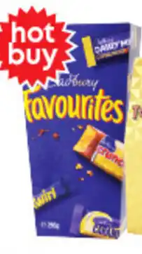 Cheap as Chips Cadbury Favourites offer