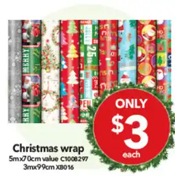 Cheap as Chips Christmas wrap offer