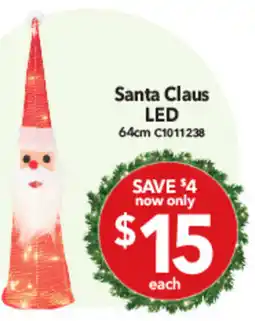 Cheap as Chips Santa Claus LED offer