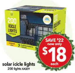 Cheap as Chips solar icicle lights offer