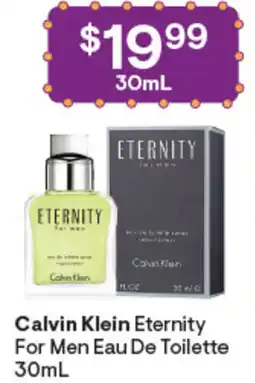 Discount Drug Stores Calvin Klein Eternity For Men Eau De Toilette offer