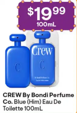 Discount Drug Stores Crew by bondi perfume co. blue (him) eau de toilette offer