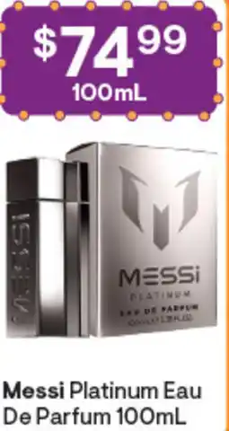 Discount Drug Stores Messi Platinum Eau De Parfum offer